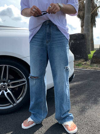 ripped jeans
