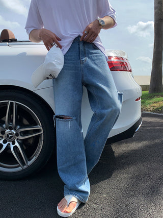 ripped jeans