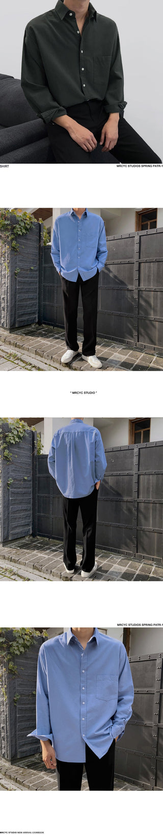washed cotton shirt