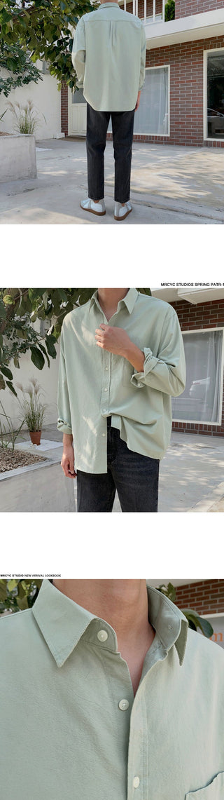 washed cotton shirt