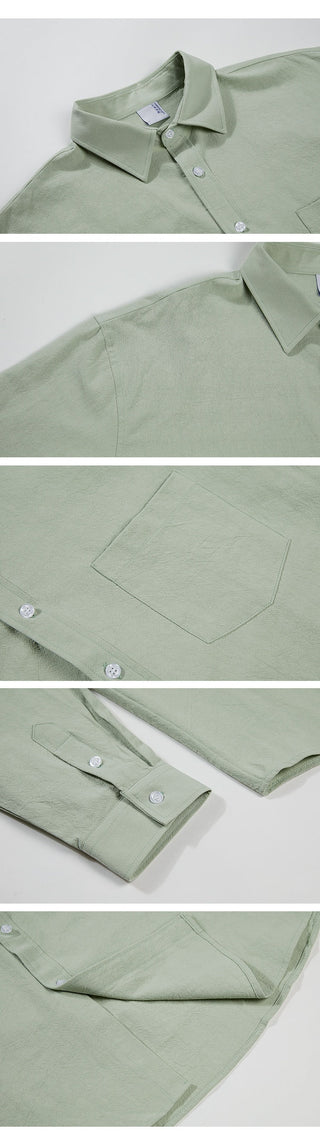 washed cotton shirt