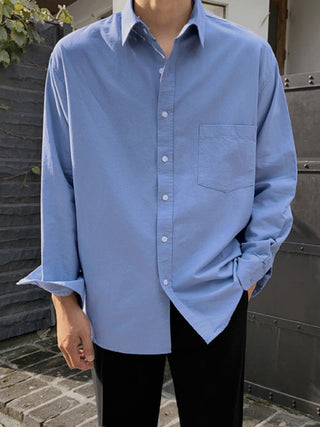 washed cotton shirt