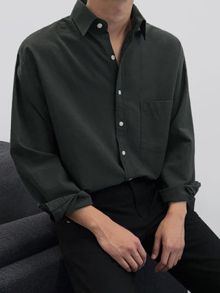 washed cotton shirt