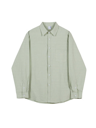 washed cotton shirt