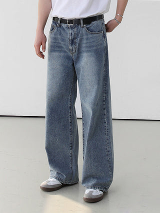 wide-leg jeans
