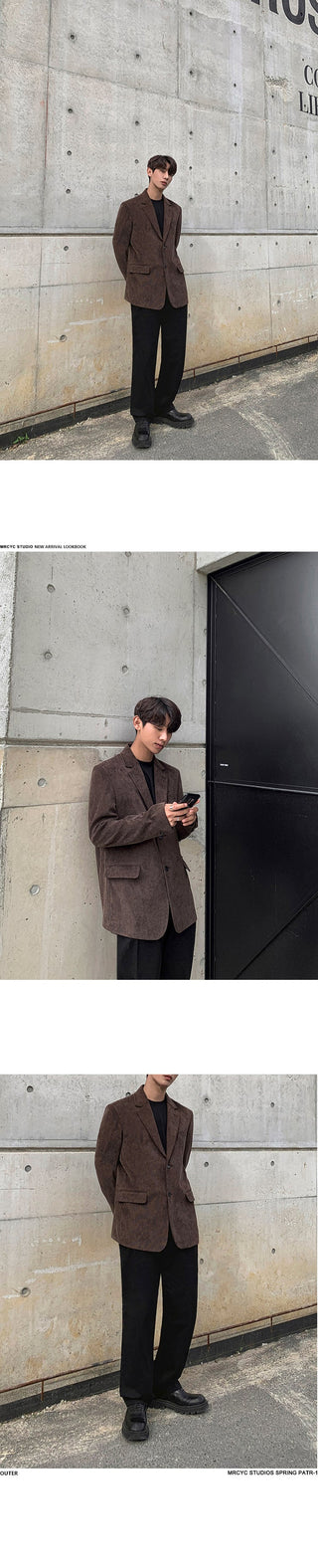 corduroy suit jacket