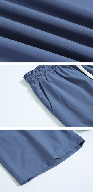 mechanical sports shirt and shorts suit
