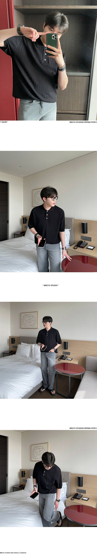 knit polo