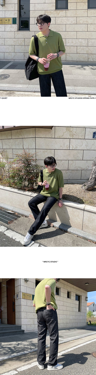 knit polo