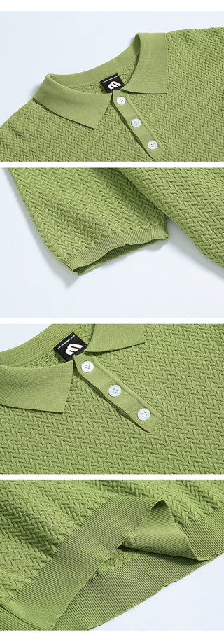 knit polo