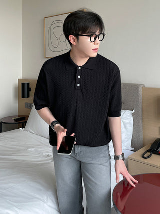 knit polo