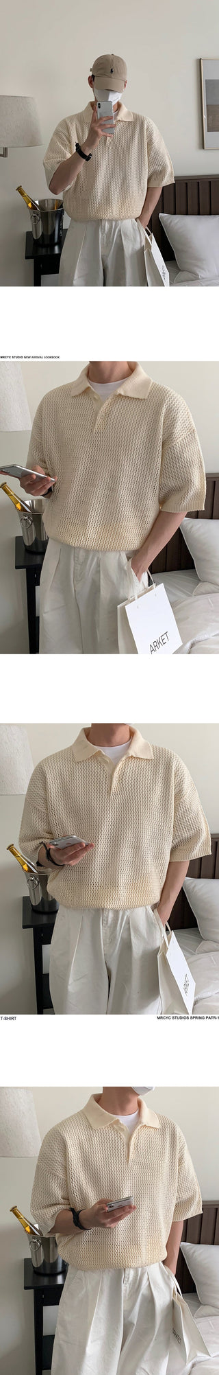 knit polo