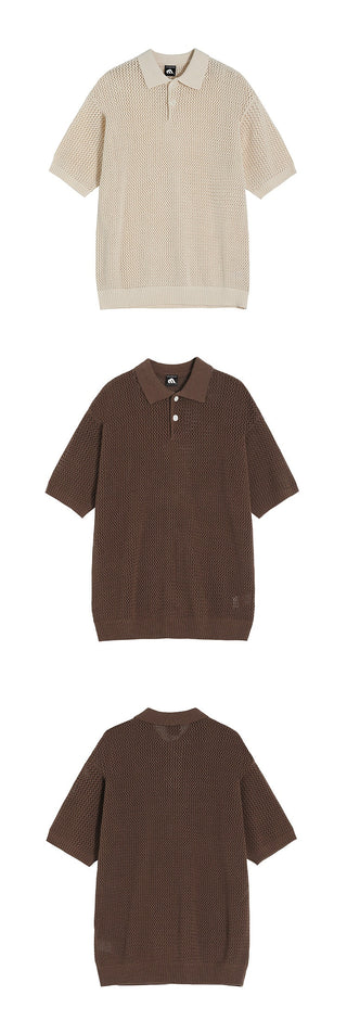 knit polo