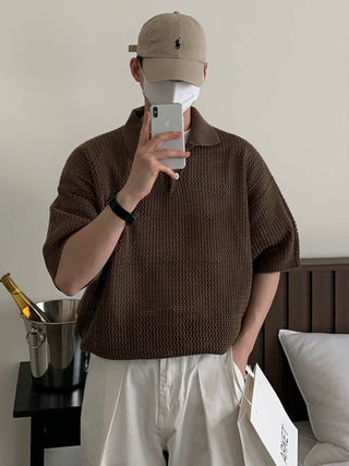 knit polo