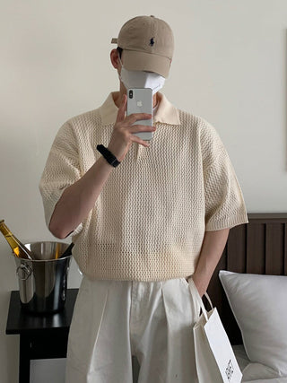 knit polo