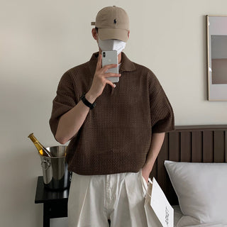 knit polo