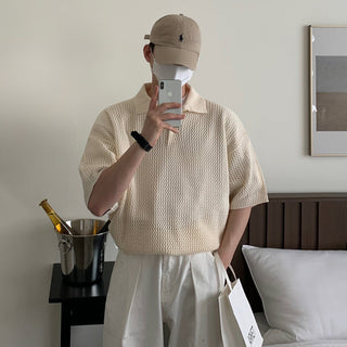 knit polo