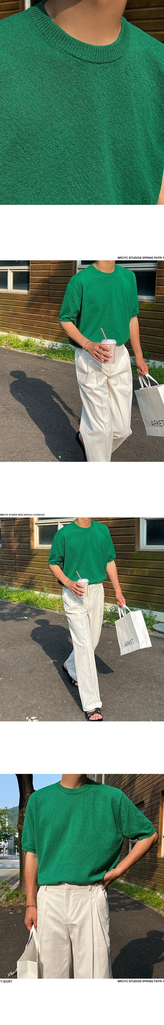 solid sweater