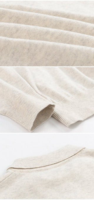 knit polo shirt