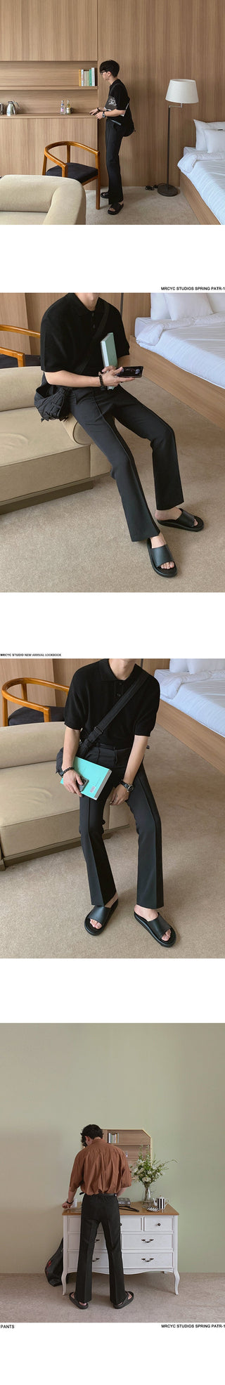 thin suit pants