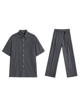 short sleeve suit