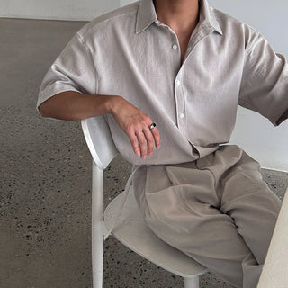 short sleeve suit