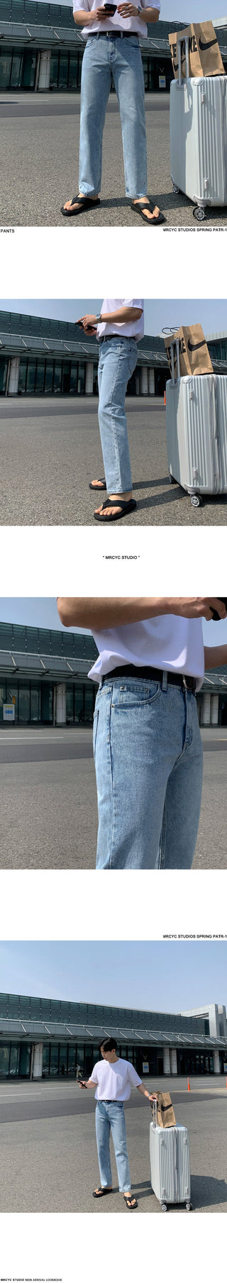 straight jeans