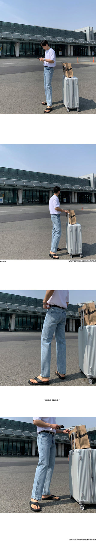 straight jeans