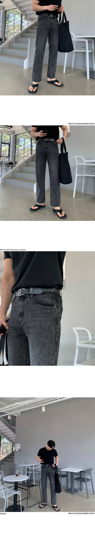 straight jeans