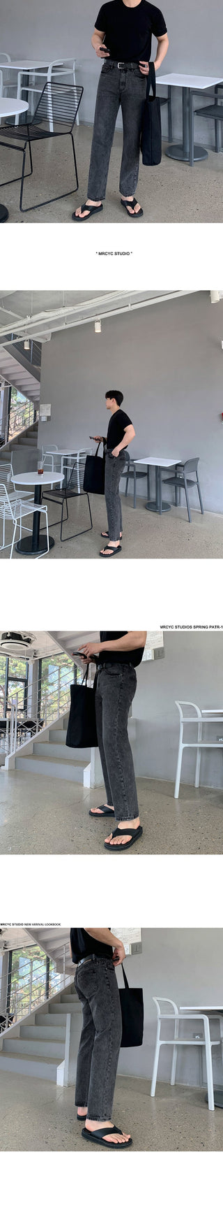 straight jeans