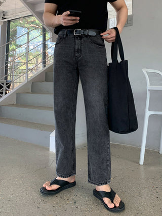 straight jeans