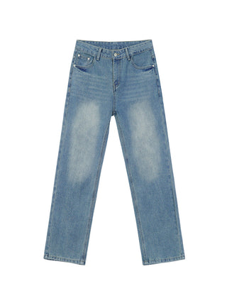 straight jeans