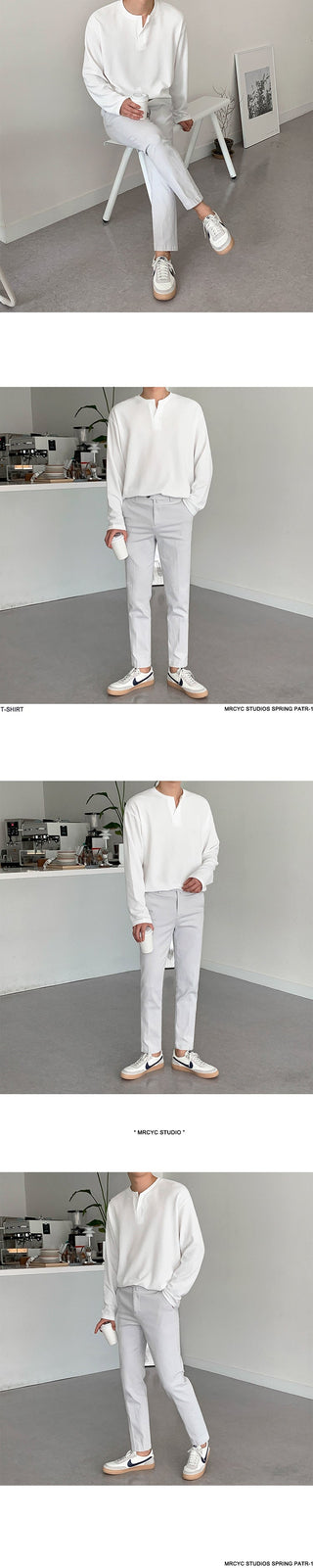 solid color Shirt