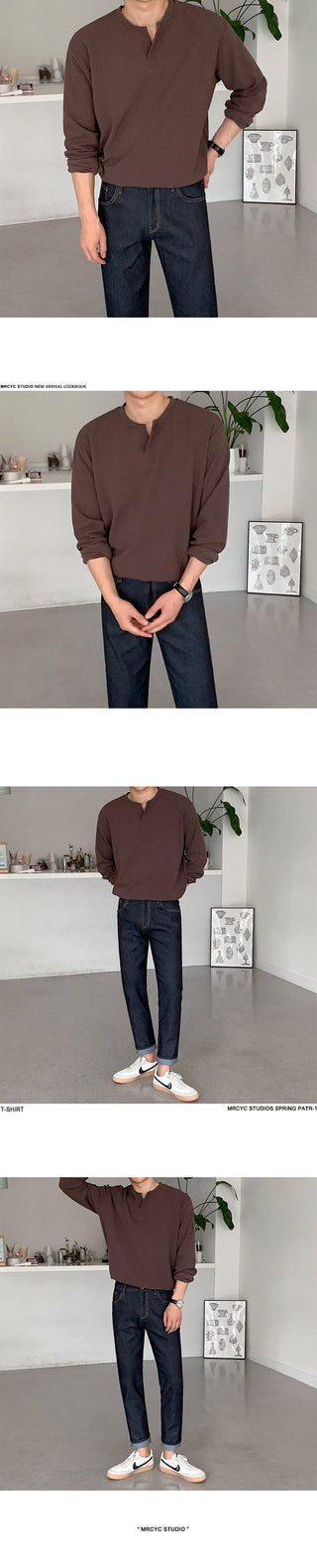 solid color Shirt