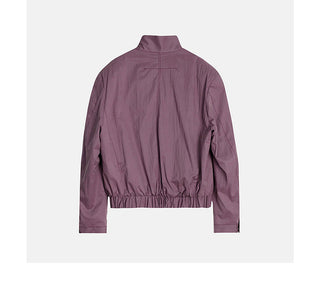 purple windbreaker