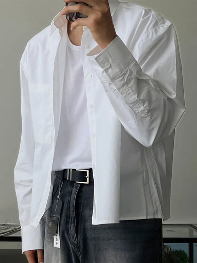 white long shirt