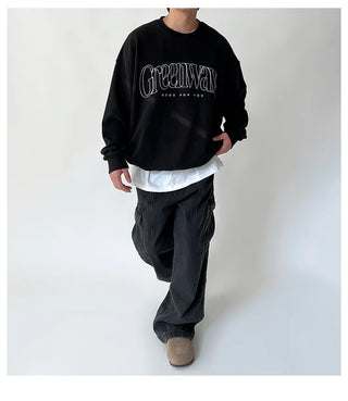 black denim overalls