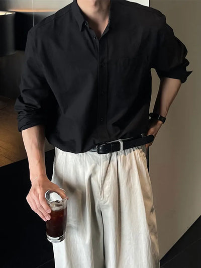 white long shirt
