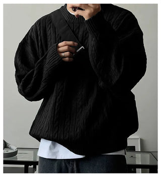 black hemp sweater