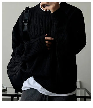 black hemp sweater