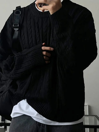 black hemp sweater