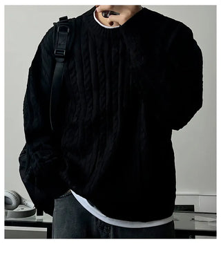 black hemp sweater