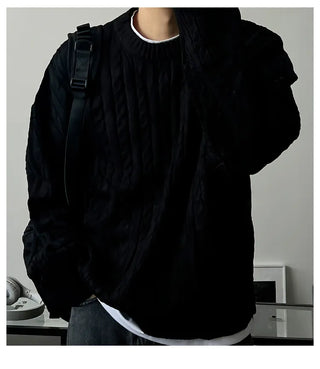 black hemp sweater