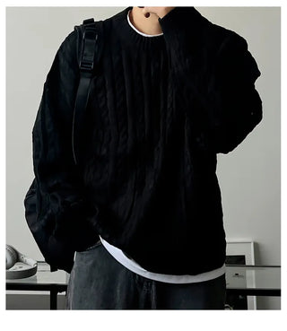 black hemp sweater