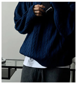 black hemp sweater