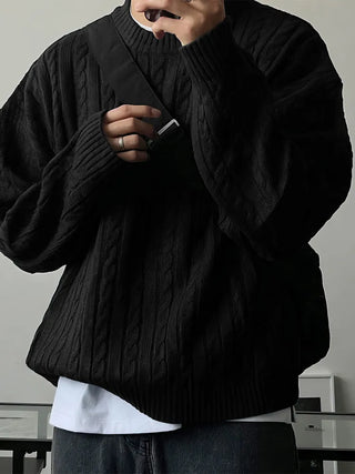 black hemp sweater
