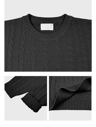 black hemp sweater