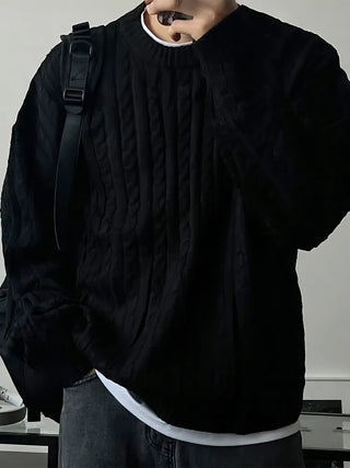 black hemp sweater