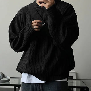 black hemp sweater