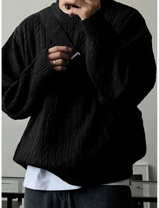 black hemp sweater